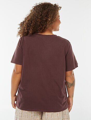 T-shirt a maniche corte con stampa