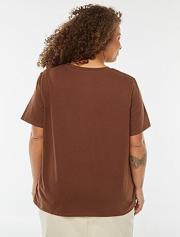 T-shirt a maniche corte con stampa