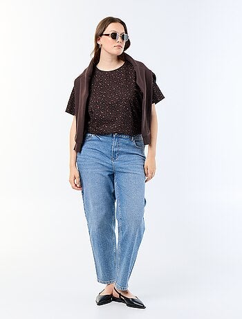 T-shirt a maniche corte con stampa