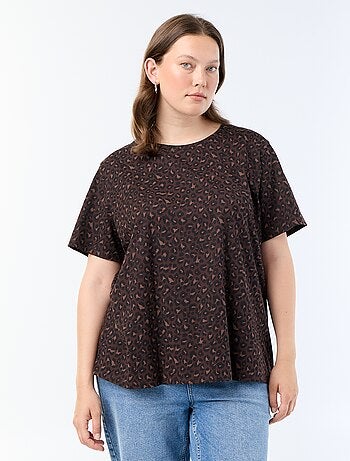 T-shirt a maniche corte con stampa