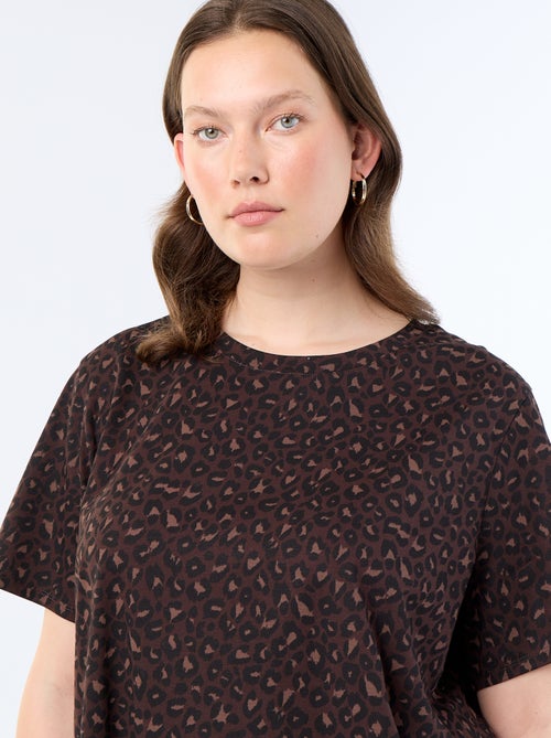 T-shirt a maniche corte con stampa - Kiabi T-shirt a maniche corte con stampa - Kiabi