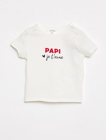 T-shirt a maniche corte con stampa 'Mami'