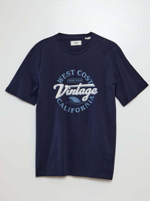 T-shirt a maniche corte con stampa 'Produkt' - Kiabi