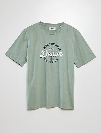 T-shirt a maniche corte con stampa 'Produkt'
