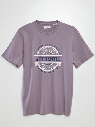 T-shirt a maniche corte con stampa 'Produkt'