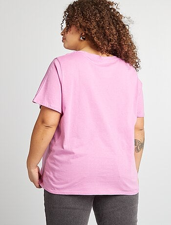 T-shirt a maniche corte con stampa