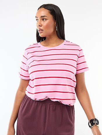 T-shirt a maniche corte con stampa