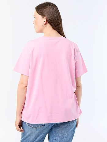 T-shirt a maniche corte con stampa