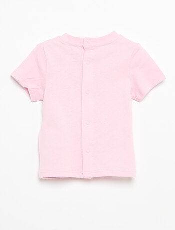 T-shirt a maniche corte con stampa