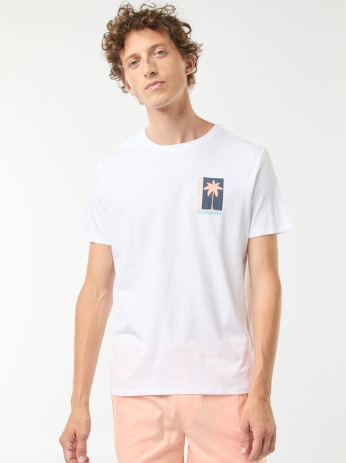 T-shirt a maniche corte con stampa 'Surf' davanti e dietro - Kiabi