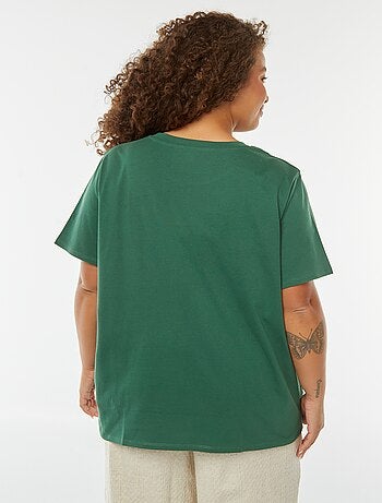 T-shirt a maniche corte con stampa