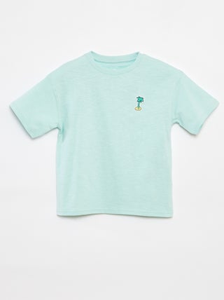 T-shirt a maniche corte con stampa