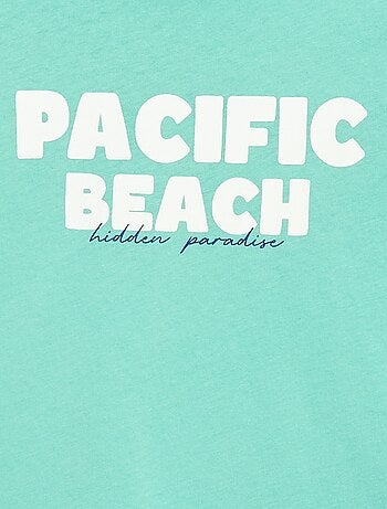 T-shirt a maniche corte con stampa