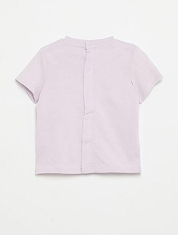 T-shirt a maniche corte con stampa