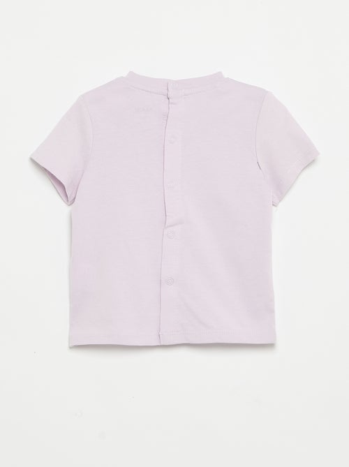 T-shirt a maniche corte con stampa - Kiabi