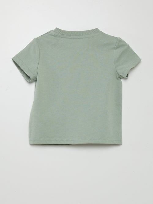 T-shirt a maniche corte con tasche - Kiabi