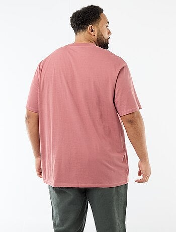 T-shirt a maniche corte con taschino sul petto