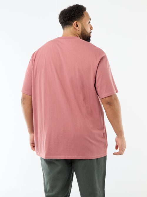 T-shirt a maniche corte con taschino sul petto - Kiabi