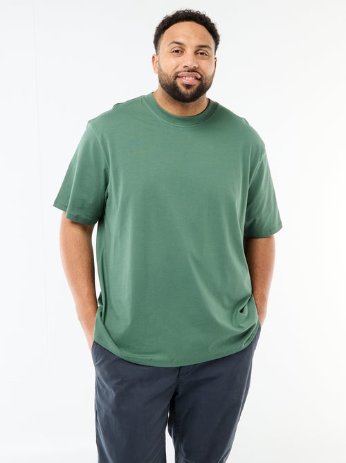 T-shirt a maniche corte con taschino sul petto - Kiabi