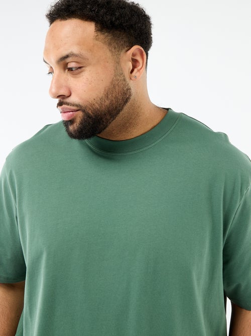 T-shirt a maniche corte con taschino sul petto - Kiabi