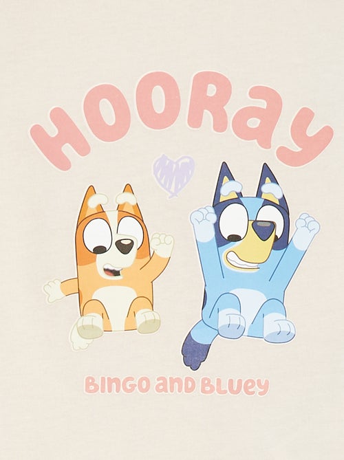 T-shirt a maniche corte con volant 'Bluey' - Kiabi