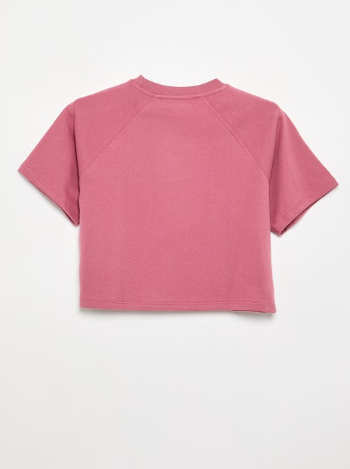 T-shirt a maniche corte dalla vestibilità ampia - Kiabi