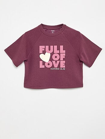 T-shirt a maniche corte dalla vestibilità ampia