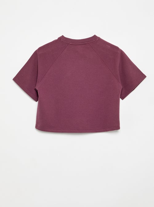 T-shirt a maniche corte dalla vestibilità ampia - Kiabi