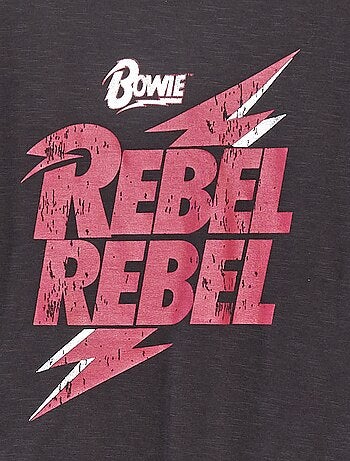 T-shirt a maniche corte 'David Bowie'
