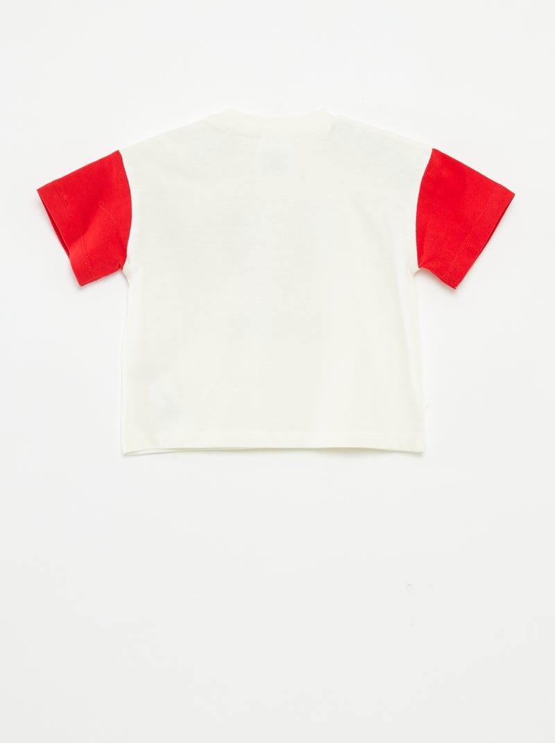 T-shirt a maniche corte 'DC Comics' BIANCO - Kiabi