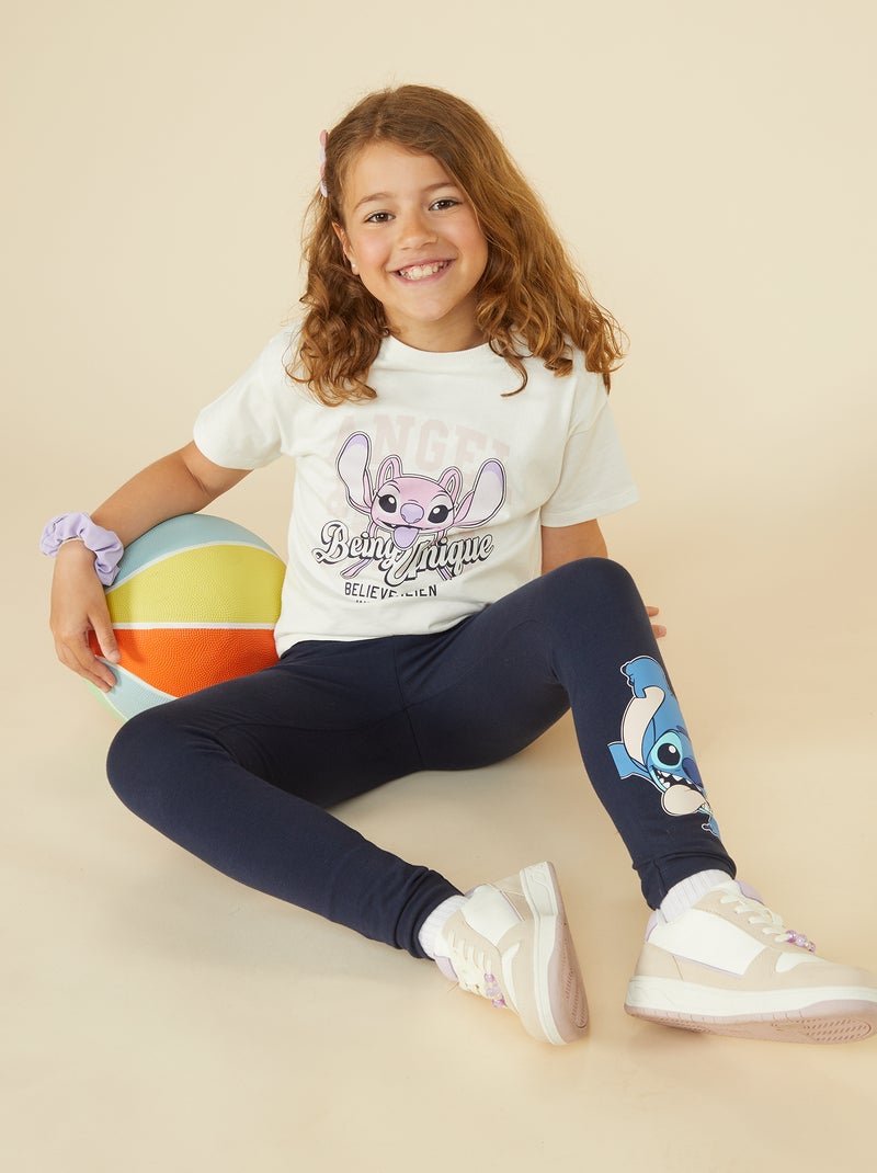 T-shirt a maniche corte 'Disney' Bianco Bambina Kiabi