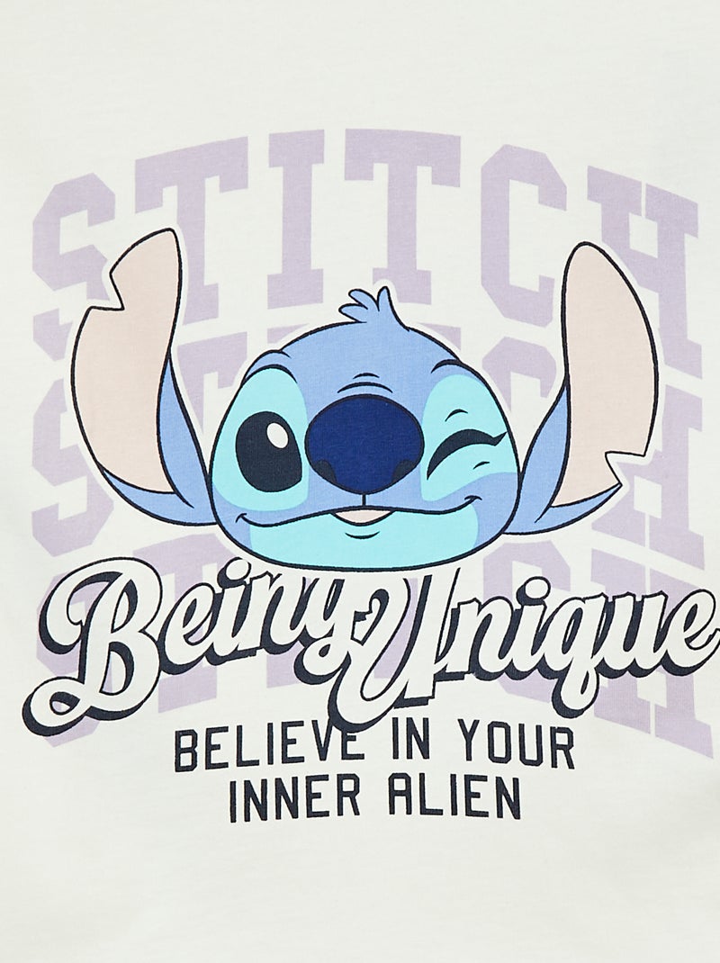 T-shirt a maniche corte 'Disney' Bianco - Kiabi