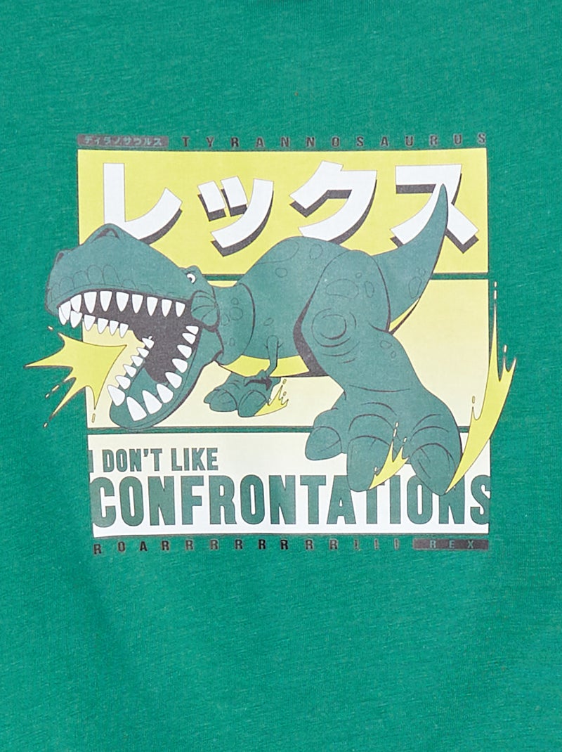 T-shirt a maniche corte 'Disney' VERDE - Kiabi