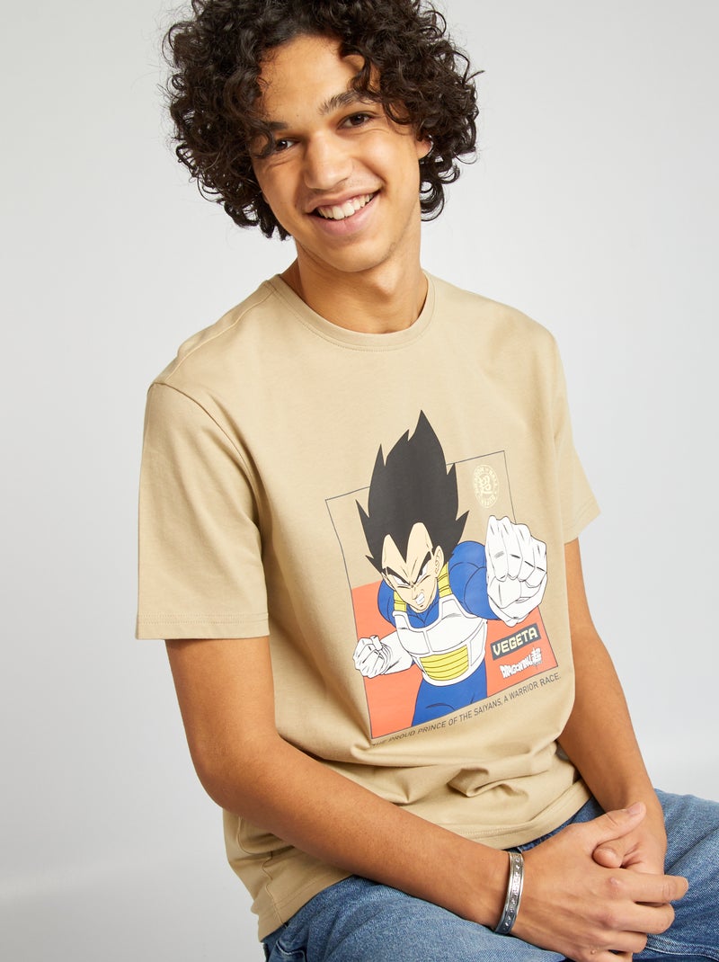 T-shirt a maniche corte 'Dragon Ball Z' BEIGE - Kiabi