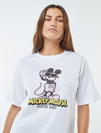 T-shirt a maniche corte e scollo tondo 'Disney'