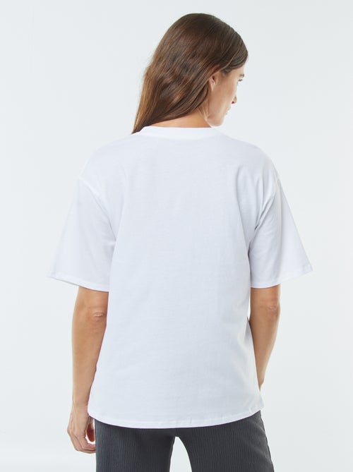 T-shirt a maniche corte e scollo tondo 'Disney' - Kiabi