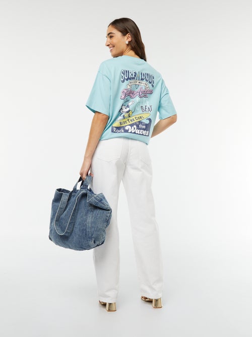 T-shirt a maniche corte e scollo tondo 'Disney' - Kiabi