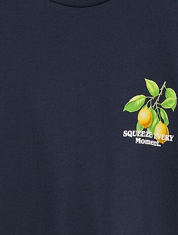 T-shirt a maniche corte e scollo tondo 'Produkt'