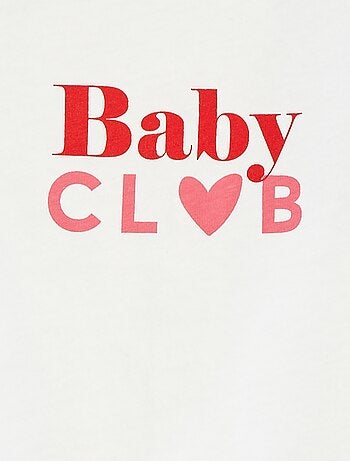 T-shirt a maniche corte 'festa della mamma'