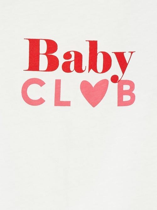 T-shirt a maniche corte 'festa della mamma' - Kiabi