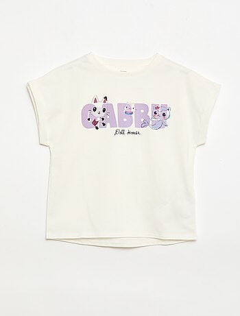 T-shirt a maniche corte "Gabby e la casa magica" "Universal