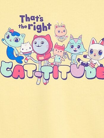 T-shirt a maniche corte "Gabby e la casa magica" "Universal