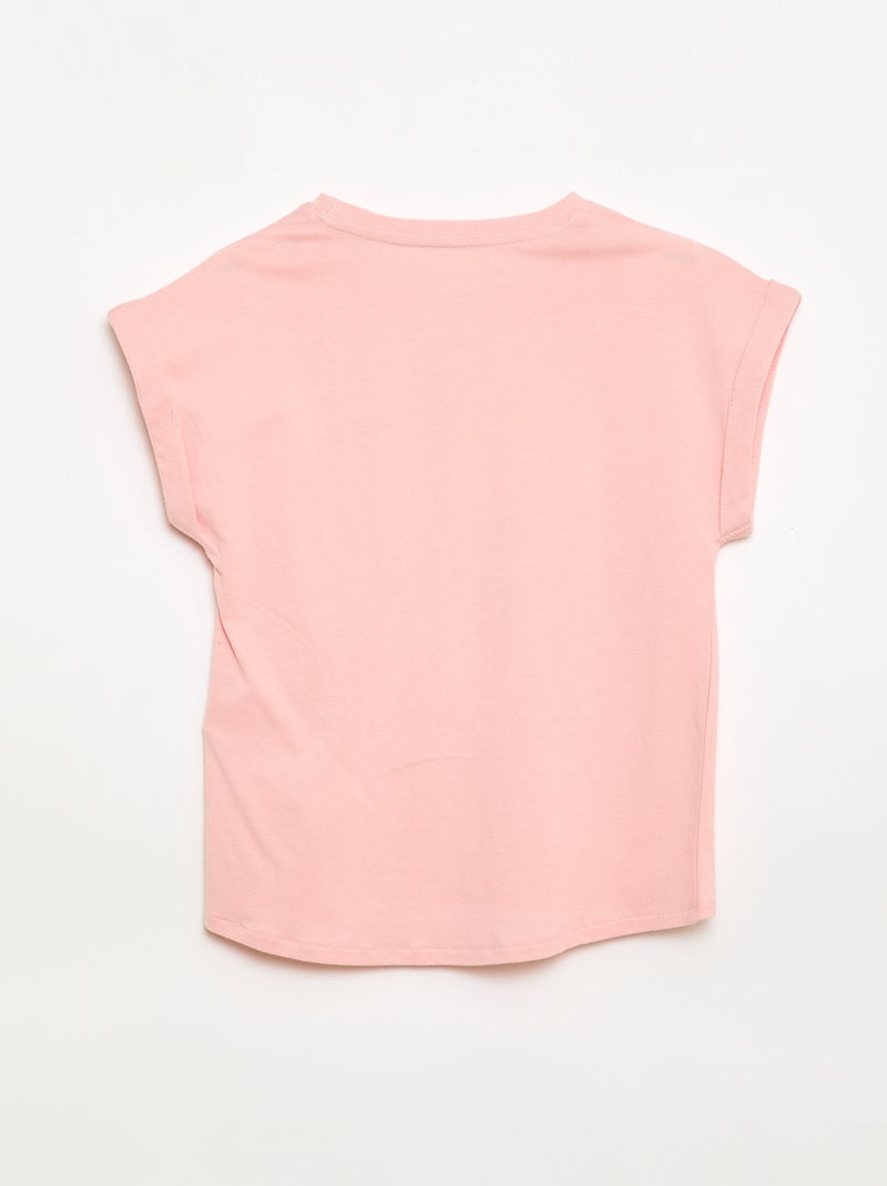 T-shirt a maniche corte "Gabby e la casa magica" "Universal" Rosa - Kiabi