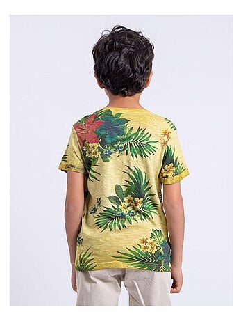 T-shirt a maniche corte girocollo puro cotone NABANE-J