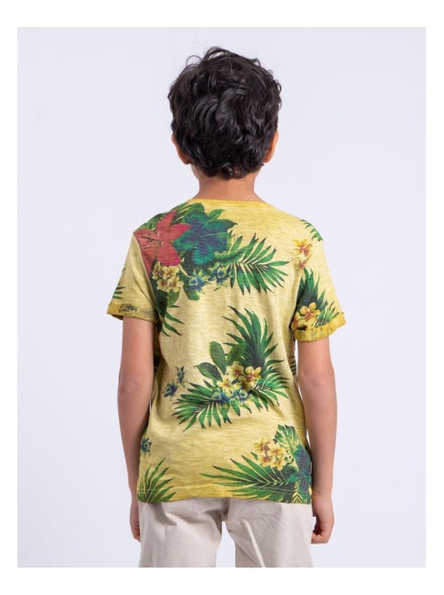 T-shirt a maniche corte girocollo puro cotone NABANE-J - Kiabi