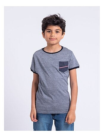 T-shirt a maniche corte girocollo puro cotone NABASTIL-J