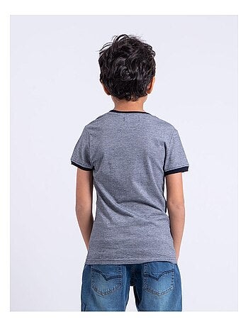 T-shirt a maniche corte girocollo puro cotone NABASTIL-J