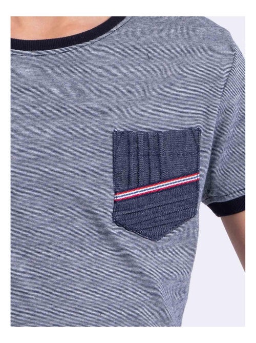 T-shirt a maniche corte girocollo puro cotone NABASTIL-J - Kiabi