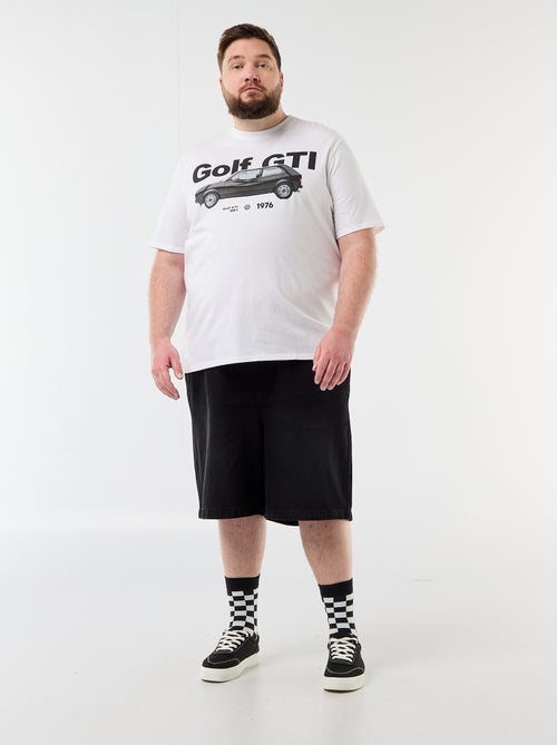 T-shirt a maniche corte 'Golf GTI' 'Volkswagen' - Kiabi