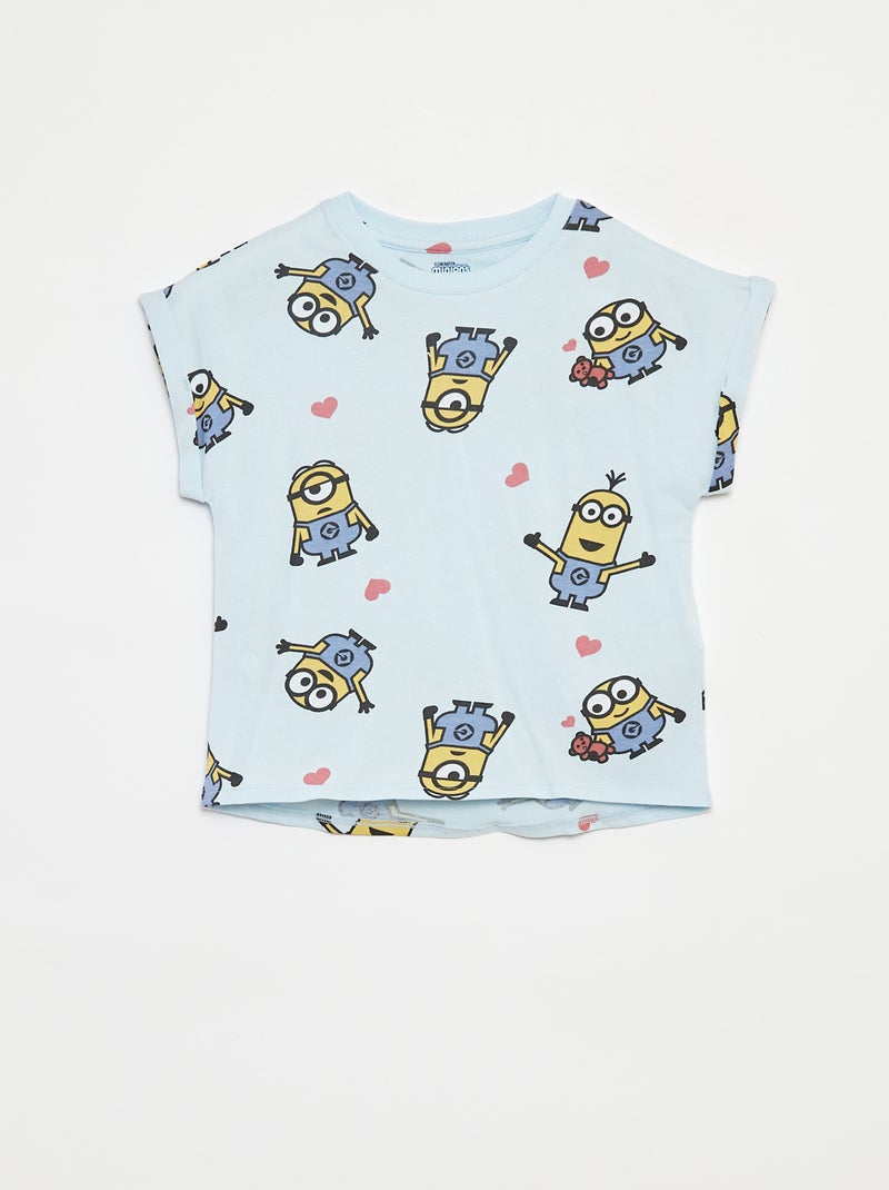 T-shirt a maniche corte 'I Minions' BLU - Kiabi